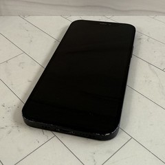 Apple iPhone 12 64 GB Black A2172 Unlocked Cracked Camera Lens #H221