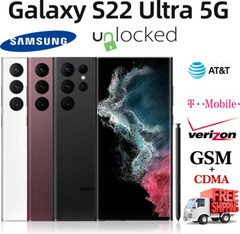 😍NEW & SEALED Samsung Galaxy S22 Ultra 5g Factory Unlocked GSM+CDMA Smartphone