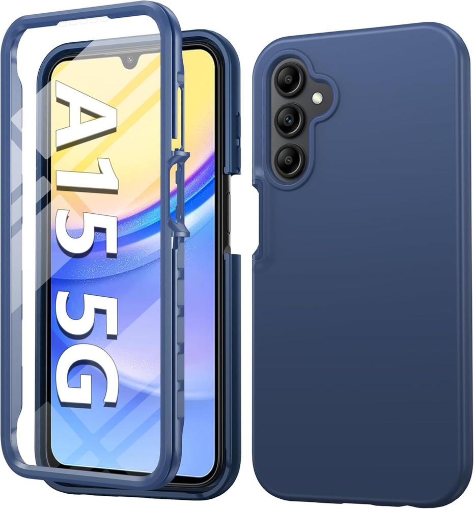 For Samsung Galaxy A15 5G Case With Built in Screen Protector & Rugged Protector