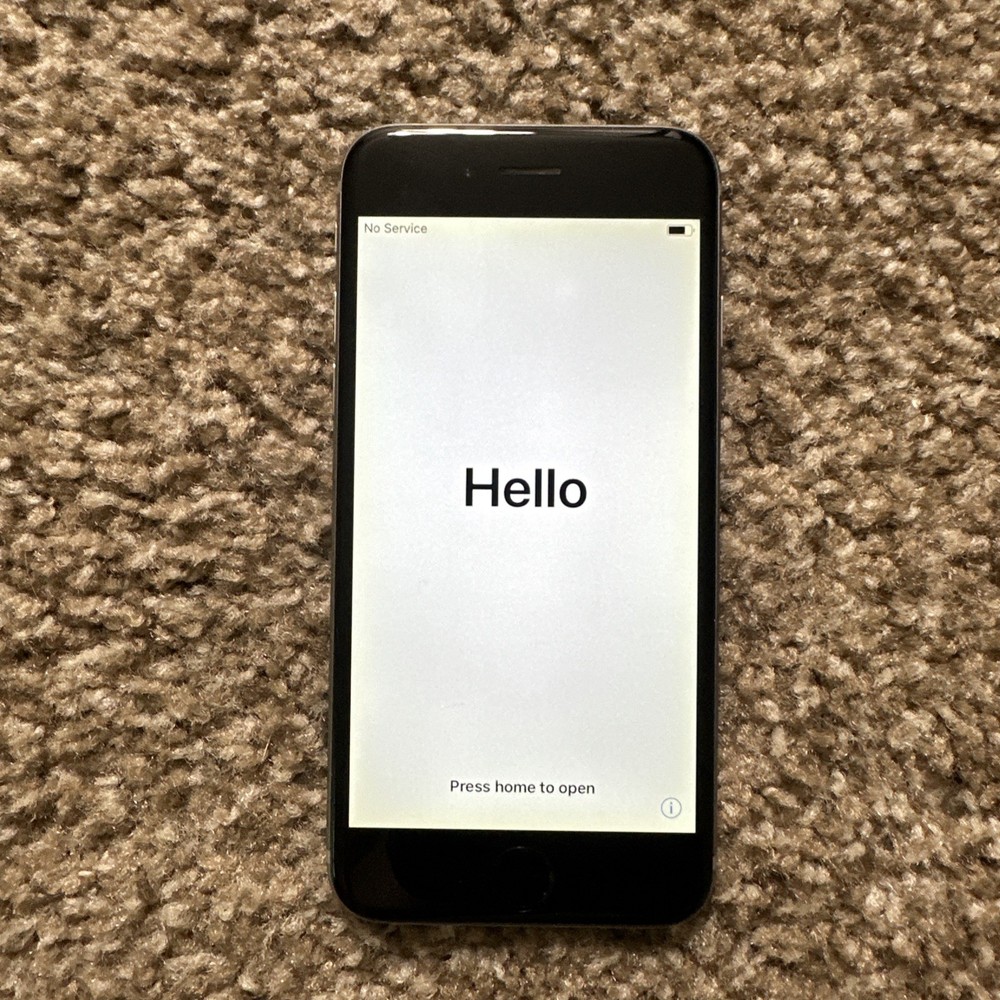 Apple iPhone 6 128gb Space Gray Model A1549