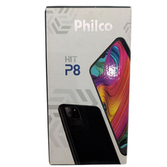 Philco Hit P8 Smartphone 64GB 4G LTE Dual SIM 6&Prime; Display Dual Cam 13 MP Black