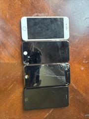 iPhone 7 Lot Of 4 Broken Untested Sold AS IS