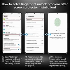2PCS Gradient Color Privacy Screen Protector for Samsung Galaxy S23 Ultra 6.8 In