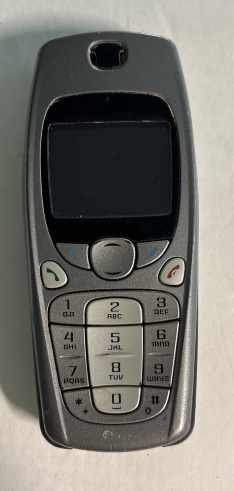 Vintage Nokia 3560 Gray and Black AT&T TDMA Cellular Phone