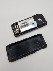 Kyocera S1300 – Black ( Virgin mobile CDMA ) Cellular Phone, battery, WORKS