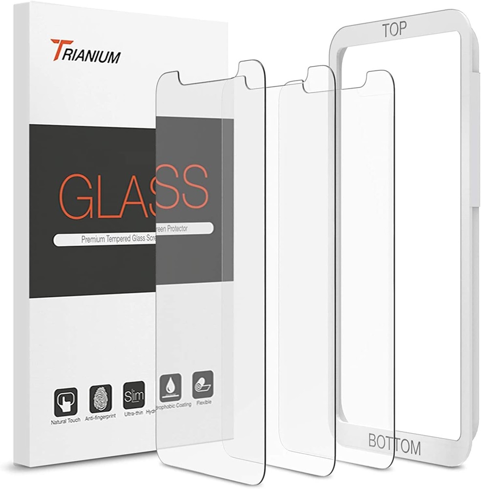 [3 Pack + 1 Bonus] HD 9H Tempered Glass Screen Protector for iPhone 11 6.1 Inch