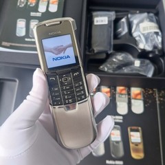 UNLOCKED – GENUINE NOKIA 8800 CLASSIC SILVER 2G GSM MOBILE PHONE Made in Germany
