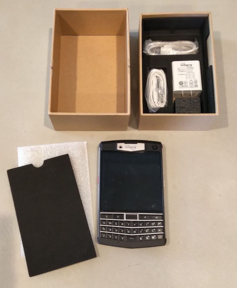 Unihertz Titan 128GB IP67 Rugged Smartphone – Black