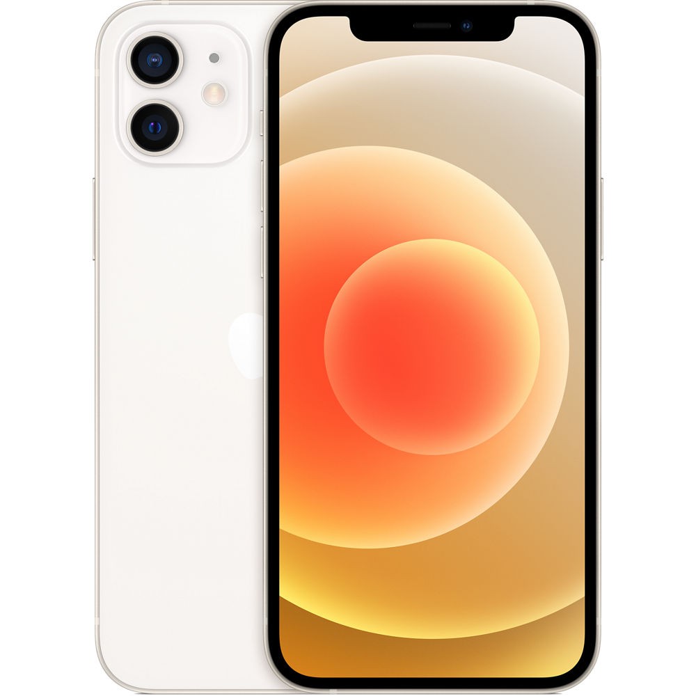 Apple iPhone 12 White 128GB Very Good – Refurbished – Unlocked