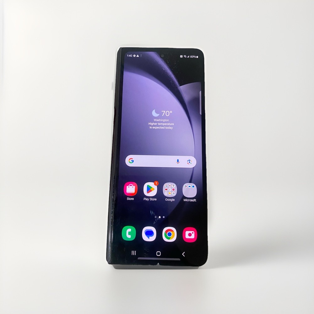 Samsung Galaxy Z Fold5 SM-F946U 256GB Black locked AT&T Foldable 12GB