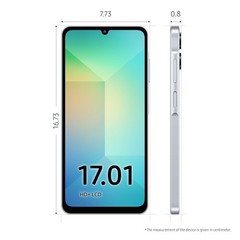 Samsung Galaxy A06 5G (Light Grey, 4GB RAM, 128GB Storage) | 50MP Dual Camera