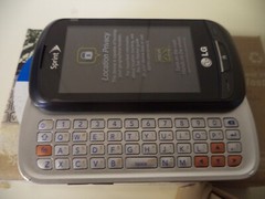 LG RUMOR TOUCH LN272 BRAND NEW IN BOX NEVER USED SLIDER KEYBOARD TITAN GRAY