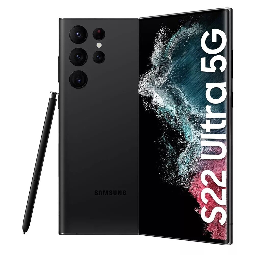 New Samsung Galaxy S22 Ultra 5G 128GB 256 Factory Unlocked T-mobile Verizon ATT