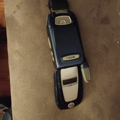 Motorola i series i760 – blue gray & Black ( Nextel ) Cellular Flip Phone
