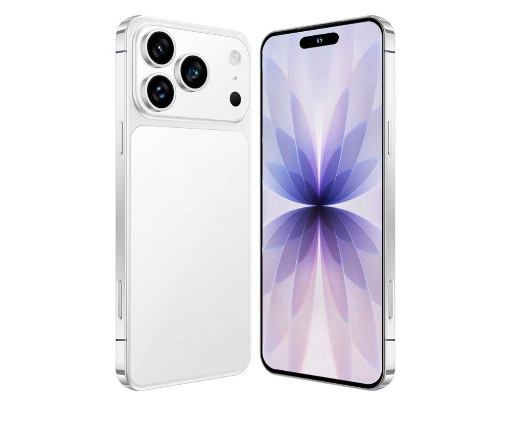 I17promax Smartphone, 6.9 Inch Screen, Dual Camera 12-Core Camera White,12+512G)