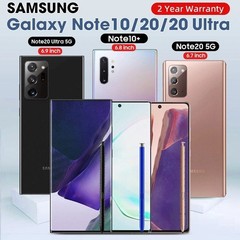 New In Box Note20 Ultra Note10+ Network Unlocked With 2 Years Warranty