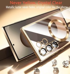 Sky Blue Magnetic Case with Screen Protector 2PCS for Samsung Galaxy S26 Ultra