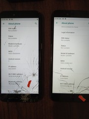 Lot of 4 Coolpad Legacy S CP3648A(2pc)/Cloud Stratus C7/TCL A502DL 16GB For part