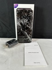Ulefone Note 16 Pro Black 8GB RAM 256GB Storage Bluetooth Smartphone Parts Only