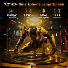 OUKITEL WP60 5G Rugged Phone 24GB+256GB 7.2&Prime; Display 10000mAh Android15 T-Mobile