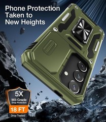 For Samsung Galaxy S25 Plus Case with Shockproof Protection & Screen Protector