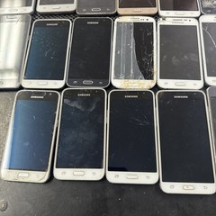 Lot Of 23 – Samsung Galaxy Android Smartphones For Parts Only – Untested – H23
