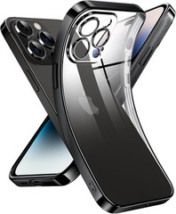 Crystal Clear Case for iPhone 14 Pro, Transparent Shockproof Protective Phone Ca