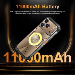 Rugged Phone R17 Pro MAX 256G 5G Smartphone Unlocked Cell Phone DualSim 11000mAh