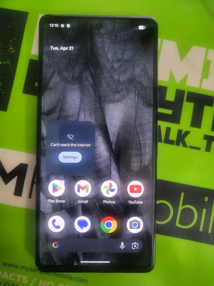 Unlocked Google Pixel 7 GVU6C Black 128 GB A Grade 34946