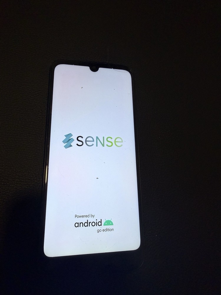 Sense Android (Go edition) Silver Bar Smartphone Fingerprint Sensor AS-IS