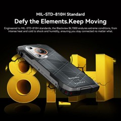 5G Blackview BL7000 4G LTE AI Rugged Smartphone Android 14 Mobile Outdoor