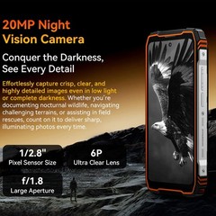 Unlocked Blackview XPLORE 1 5G AI Rugged Phone Android 15 Waterproof IP68 Mobile
