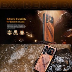 5G OUKITEL WP66 Rugged Phone Android 16 Mobile Waterproof Dual Screen Unlocked