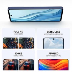 Wobble One 5G 8GB 128GB 50MP Epic Front Camera Dual 4K HDR Unlocked Global Veris