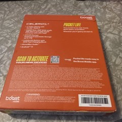 Boost Mobile Celero 5G+ 256GB 7in FHD+ Sealed Box