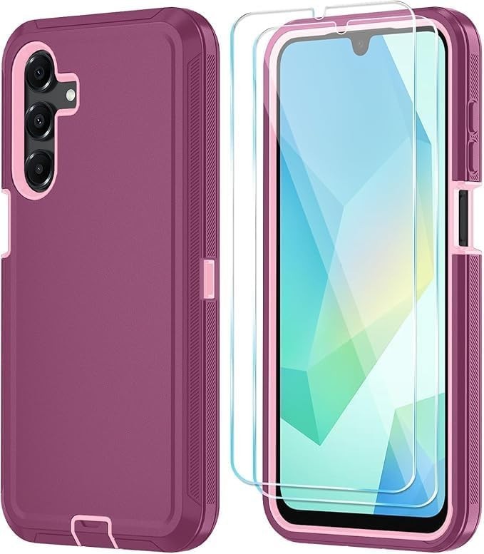 For Samsung Galaxy A17 5G Case with 3-Layer Heavy Duty Shockproof Cover