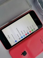 Original Apple iPhone 5c (Unlocked) NEW BATTERY – 8 GB / 16 GB / 32GB – PINK US