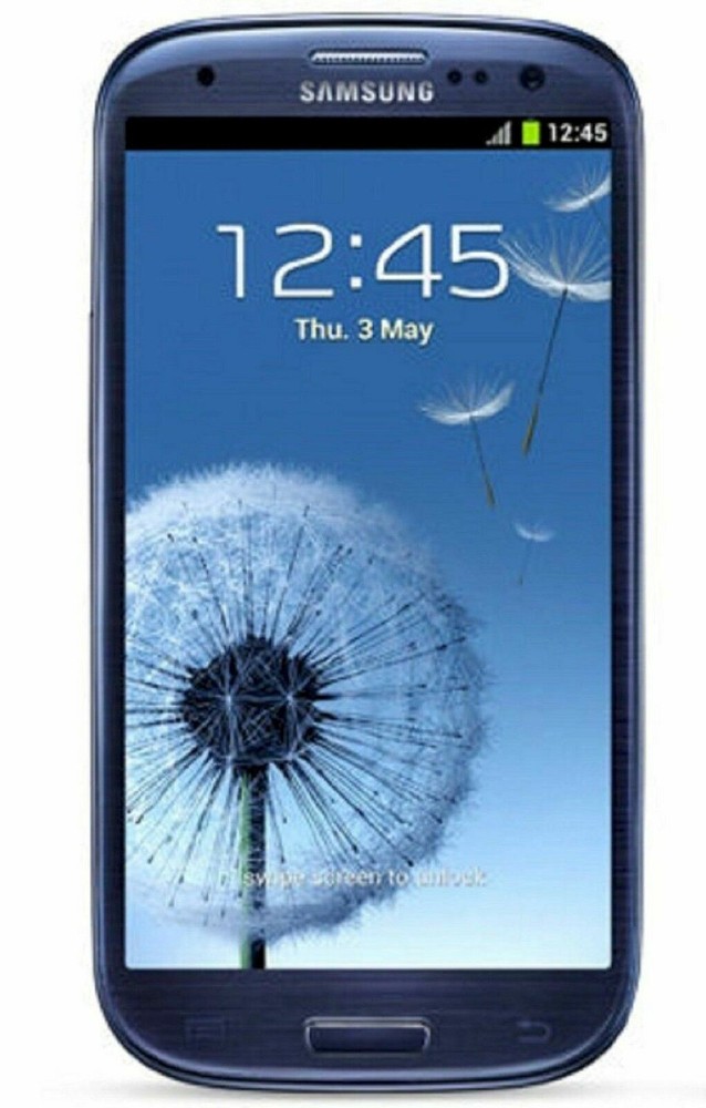 Samsung Galaxy S3 16GB Blue Verizon Smartphone 4G LTE Touchscreen Android GradeB