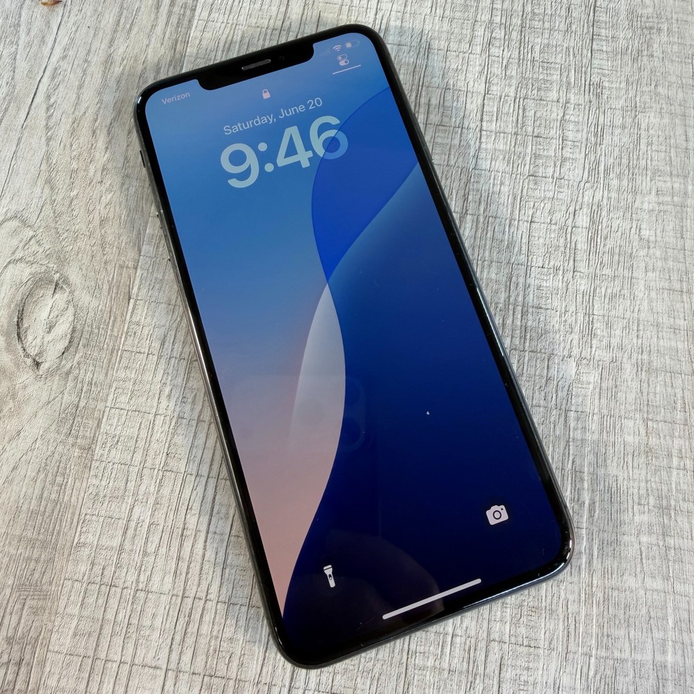 Apple iPhone XS Max 256GB Space Gray Unlocked 80% Battery Face ID Works