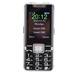 1 Unlocked Senior Cell Phone Big Buttons For Elderly Users 2G