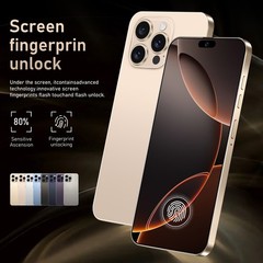 Unlocked Smartphone 13 Pro Max 5G 128GB Dual SIM Android Cell Phone 5000mAh