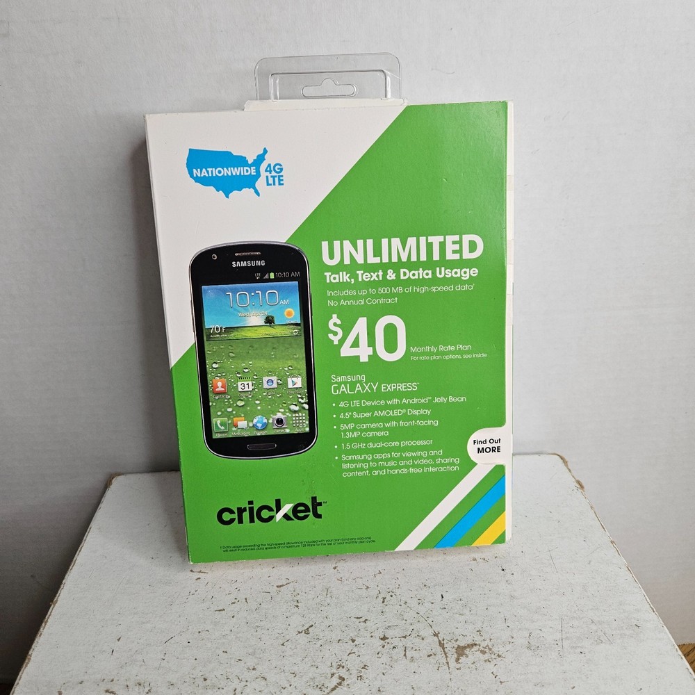 Samsung Galaxy Express 4G LTE 5MP Camera 1.5GHz CPU