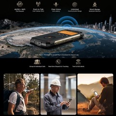 DOOGEE FIRE 7 Ultra 5G Rugged Phone Android 15 Waterproof Octa Core 64MP Mobile