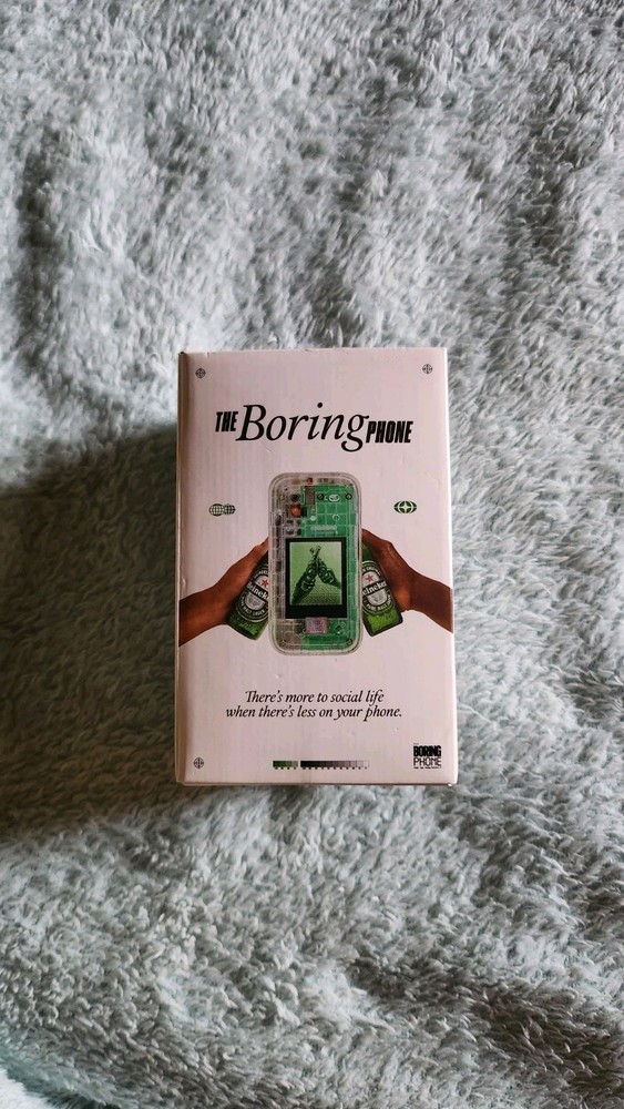 The Boring Phone Heineken By Bodega – Nokia 2660 Flip – Limited Edition New