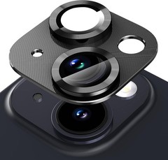 6.1 inch/6.7 inch Camera Lens Protector, 9H Tempered Glass Film – Black