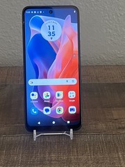 Motorola Moto G Play 2024 XT2413-3, 64GB (AT&T) 6.5&Prime; – Sapphire Blue – SEE