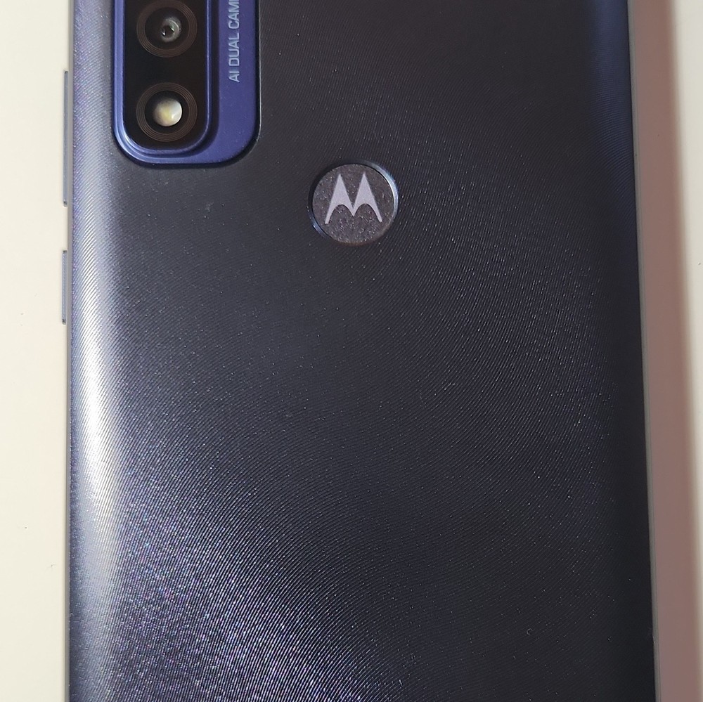 Motorola G Pure 2021 Expandable Storage SIM Dual Camera 32GB DarkBlue 6.5in Used