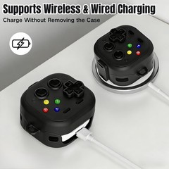 Protective Case for Samsung Galaxy Buds 4 & Buds 4 Pro, Rugged Hard Shell Cover
