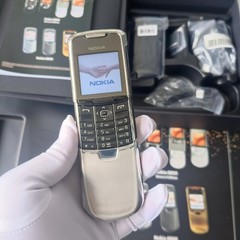 UNLOCKED – GENUINE NOKIA 8800 CLASSIC SILVER 2G GSM MOBILE PHONE Made in Germany