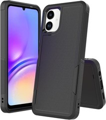 Case for Samsung Galaxy A06, TPU+PC Dual Layer Shockproof Hybrid Protective Case